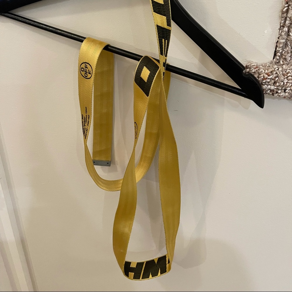OffWhite Belt, Yellow
